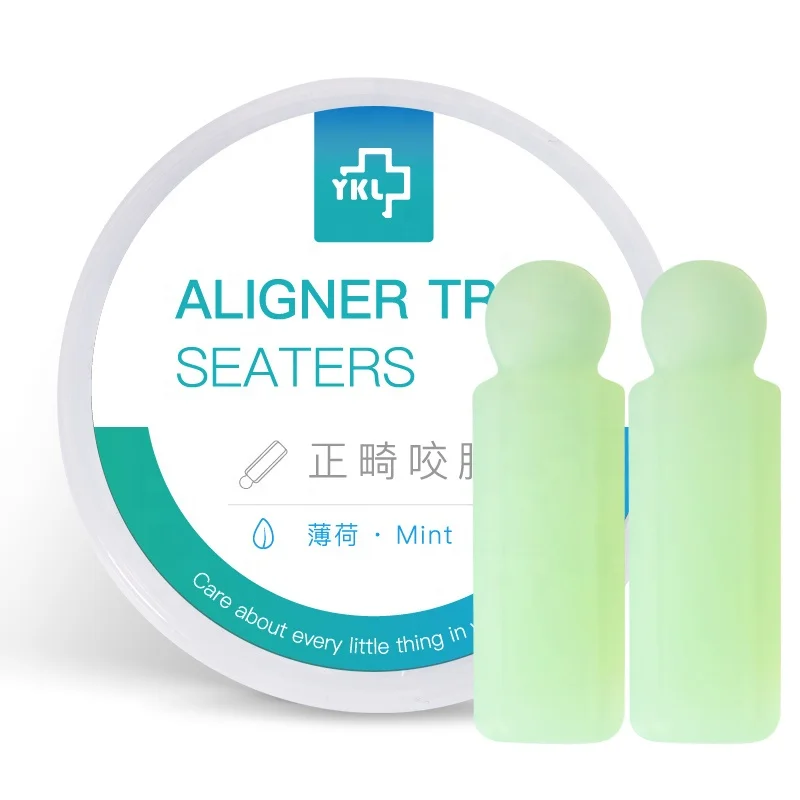 New Fruit Flavor Sour Soft Chews Orthodontic Invisible Braces Dental Aligner Chewies