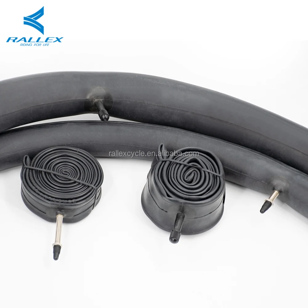 Внутренняя трубка велосипеда RALLEX 12/16/20/24/26/27/5/29 дюймов 24*1 75/2 125 оптовая продажа мотоциклетной внутренней трубки из бутилкаучука