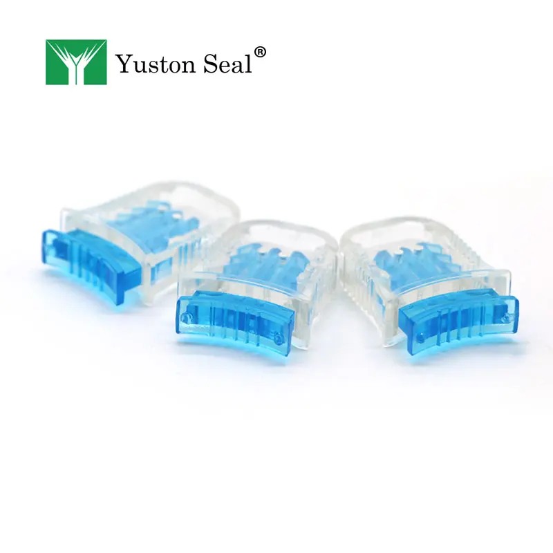 YTMS001 safety gas meter pipe locks connecting seals security plastic meter seal