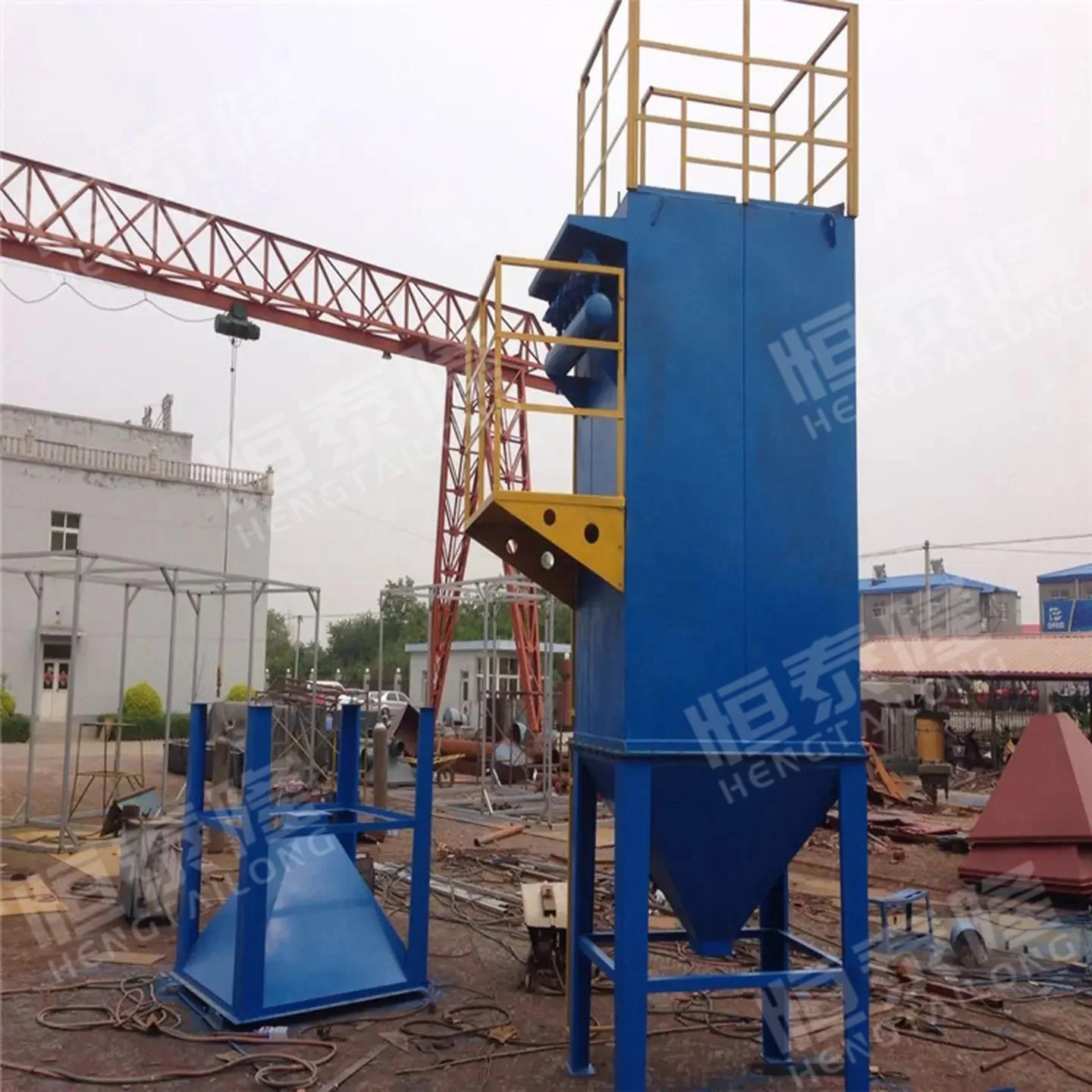 High Quality Removal System Industrial Silo Pulse Jet Bag Filter Baghouse Dust Collector for Chemical Indusry