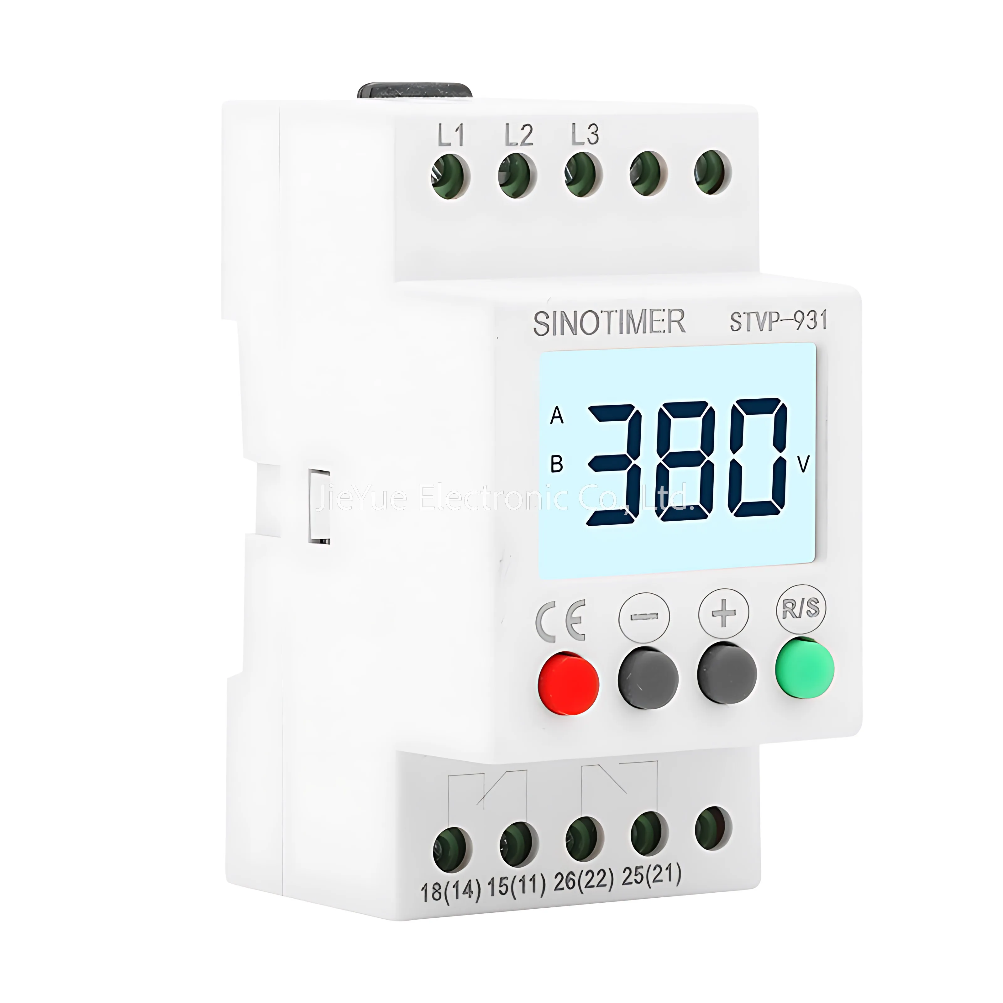 3 Phase Voltage Monitoring Relay LCD Display Voltage Protection Relay With Multi Protective Function 380V relay