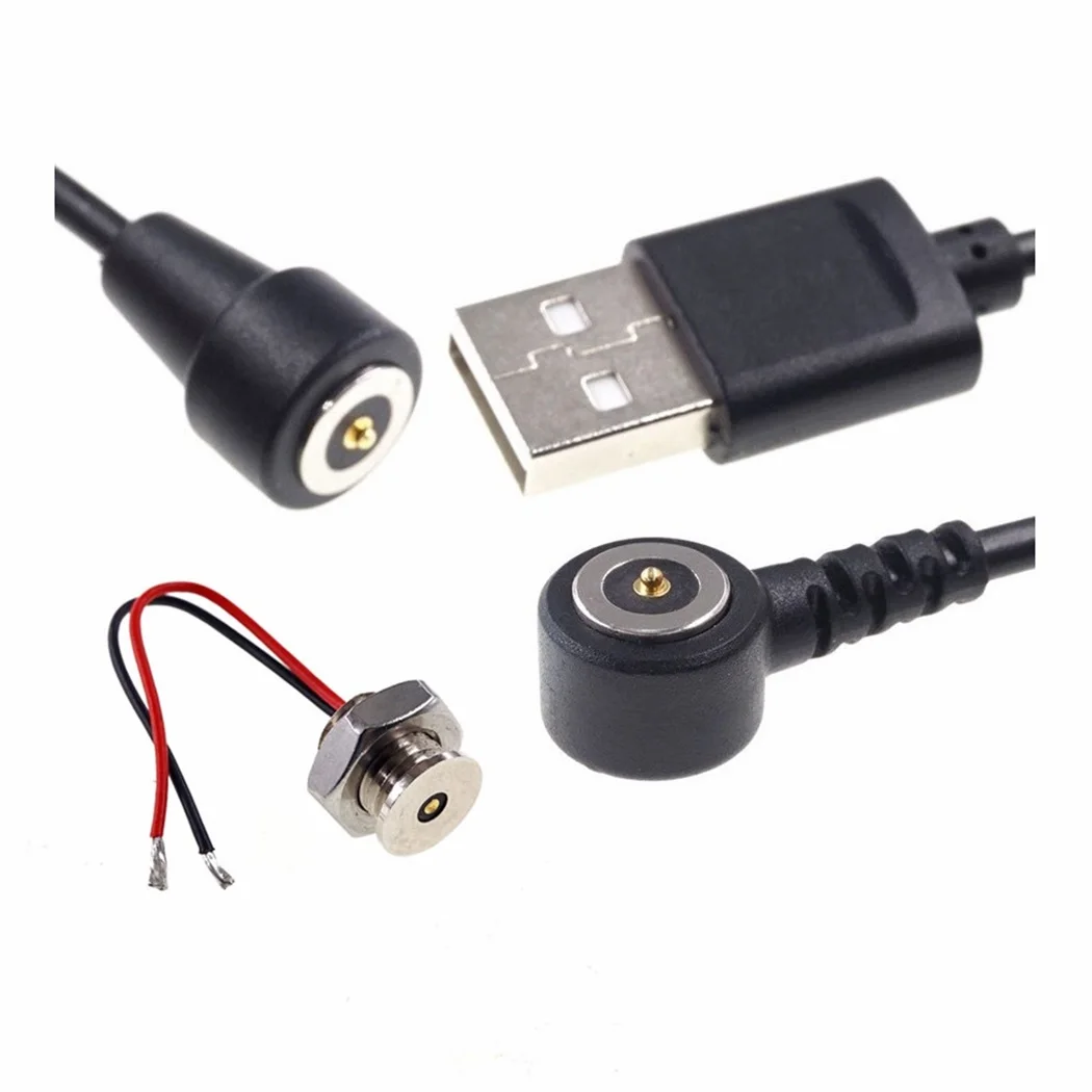 Заводская поставка, магнитный USB-провод диаметром 8,5 мм, круглый разъем, водонепроницаемый разъем, Круглый Магнитный разъем Пого
