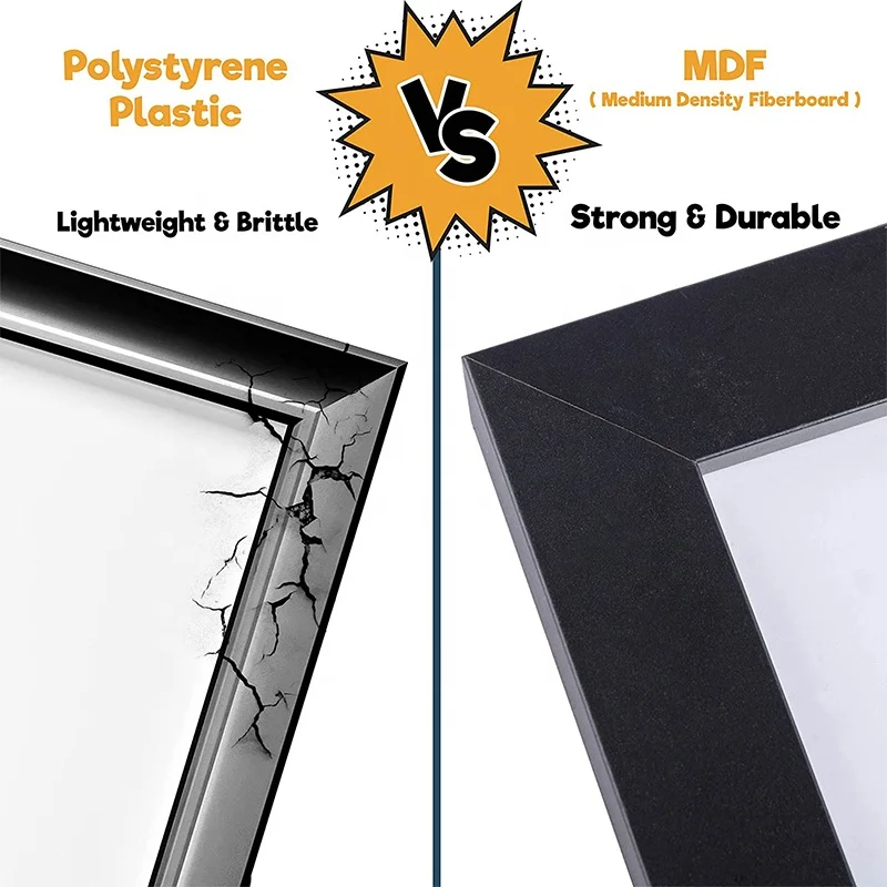 Креативная настенная вешалка MDF 8x12 дюймов рамка для коллекционеров художественных комиксов с белым ковриком рамка для комиксов