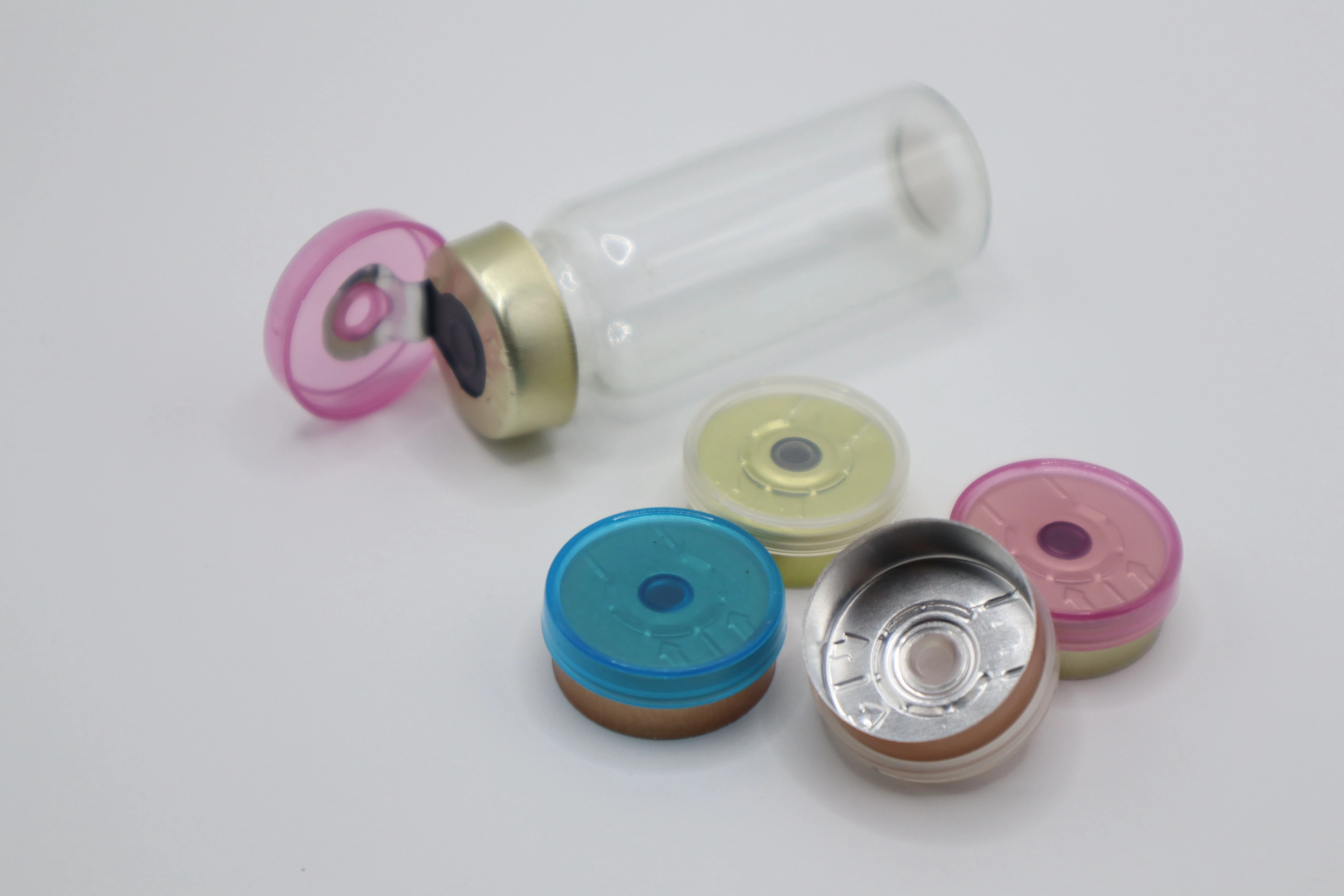 20mm factory best-selling Flip Tear Off   Aluminum Plastic Vial Cap Flip Tear Off Vial Caps