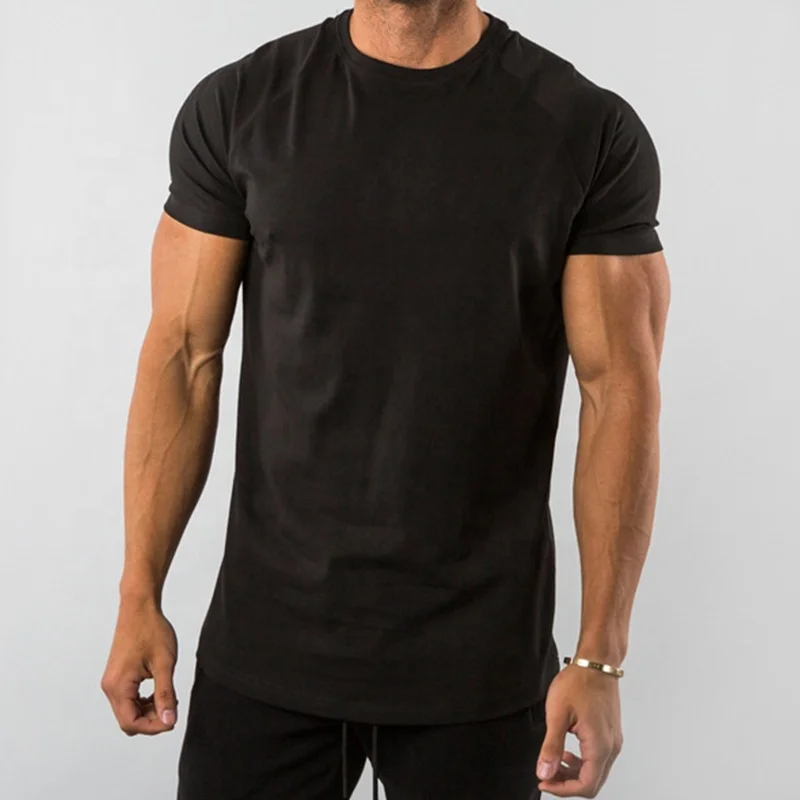 Workout Apparel Round Neck Quick Dry Running Short Sleeve Compression Gym Fitness Wear Custom Blank White Sports T Shirt For Men