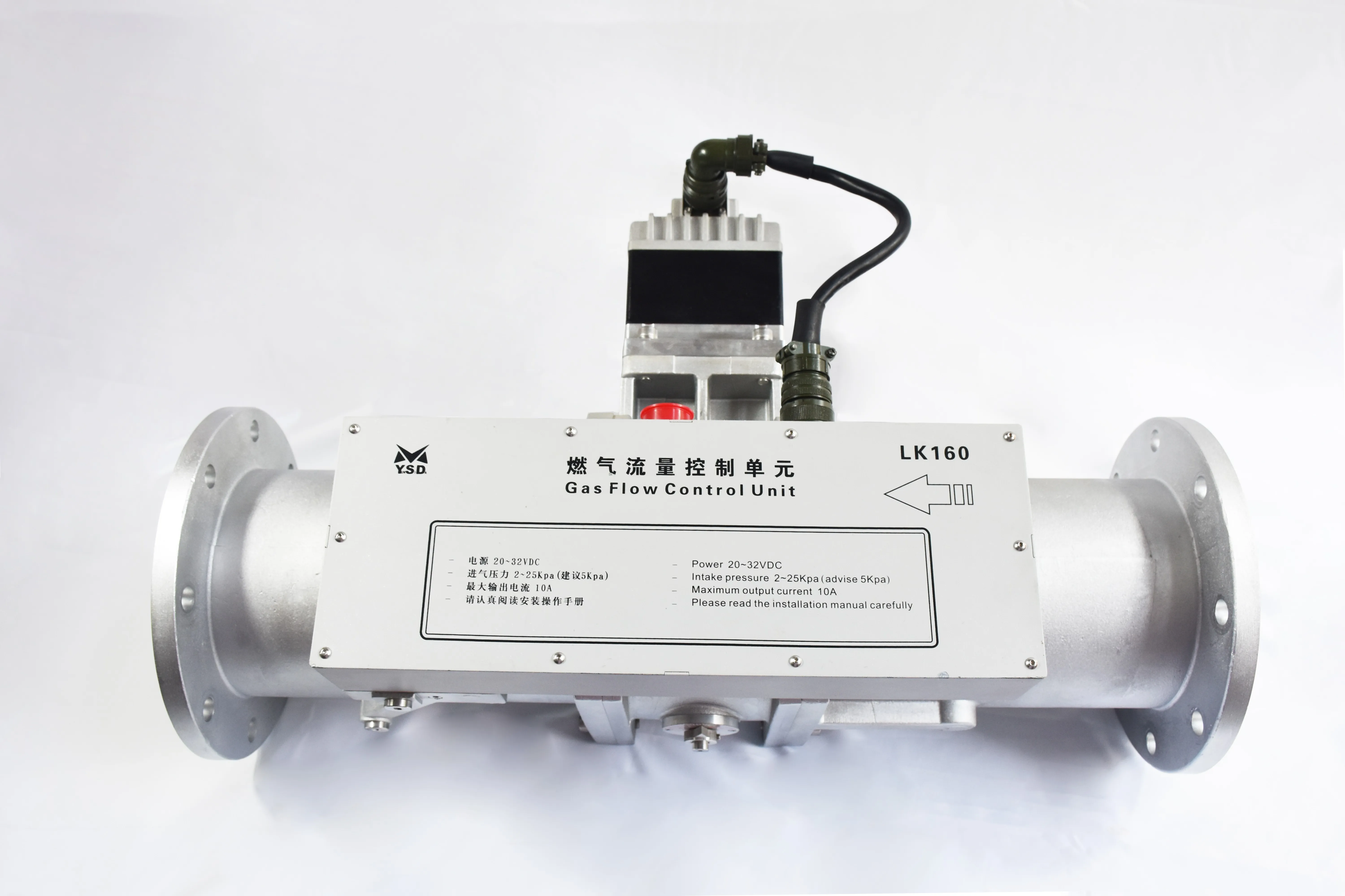 woodward Gas metering valve Tecjet 160 plus for Jenbacher, MWM, CAT MAN Gas generator flow meter integrated throttle body valve