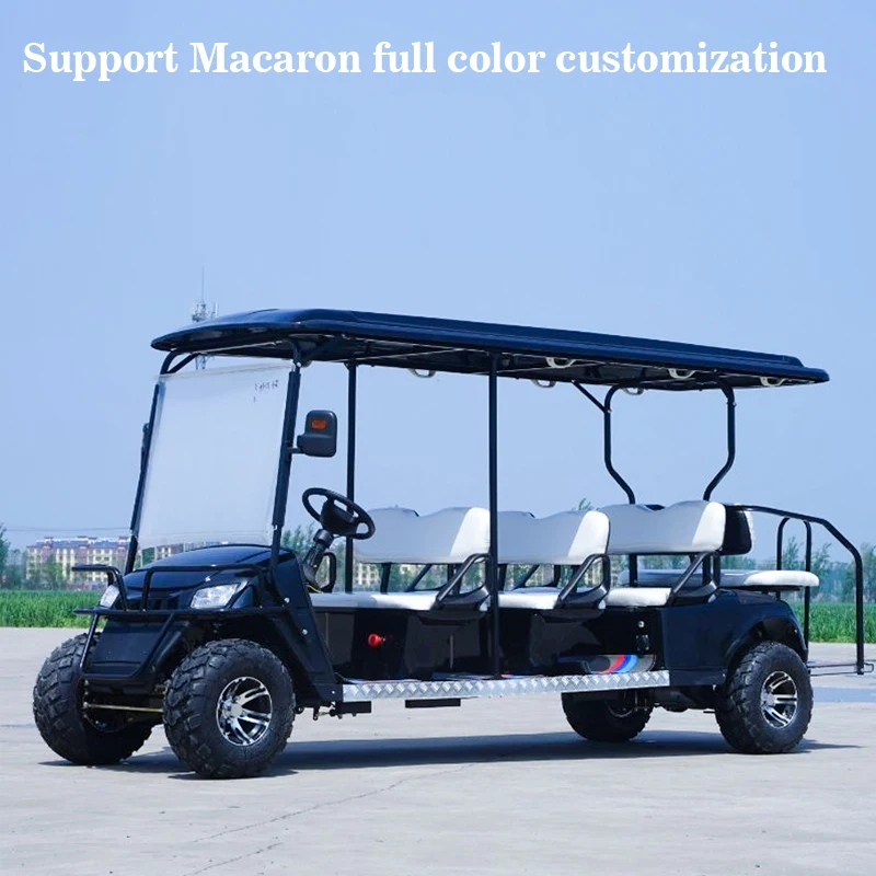 Made in china electric lithium golf cart battery golf cart trailers 6 seat golf cart with aluminum frame