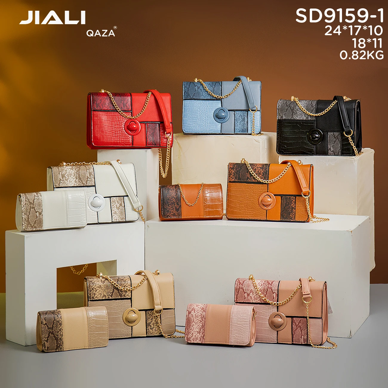 cheap woman handbag wholesale 2023 new fashion womens shoulder bags set 2in1 high quality casual ladi bag