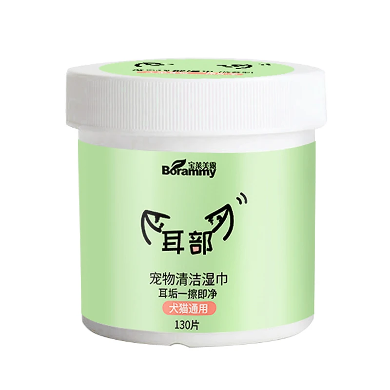 OEM Pet Cleaning Product Pet Ear Wipes Prevent Ear Mites And Clean Ears For Cats And Dogs
