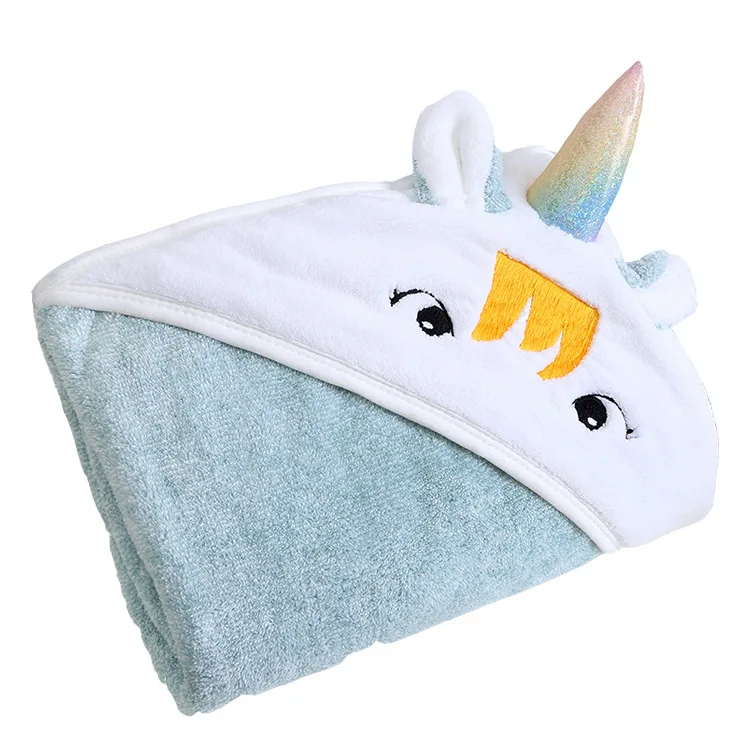 Absorbent Bath Towels with Hood for Babies Toddlers Perfect