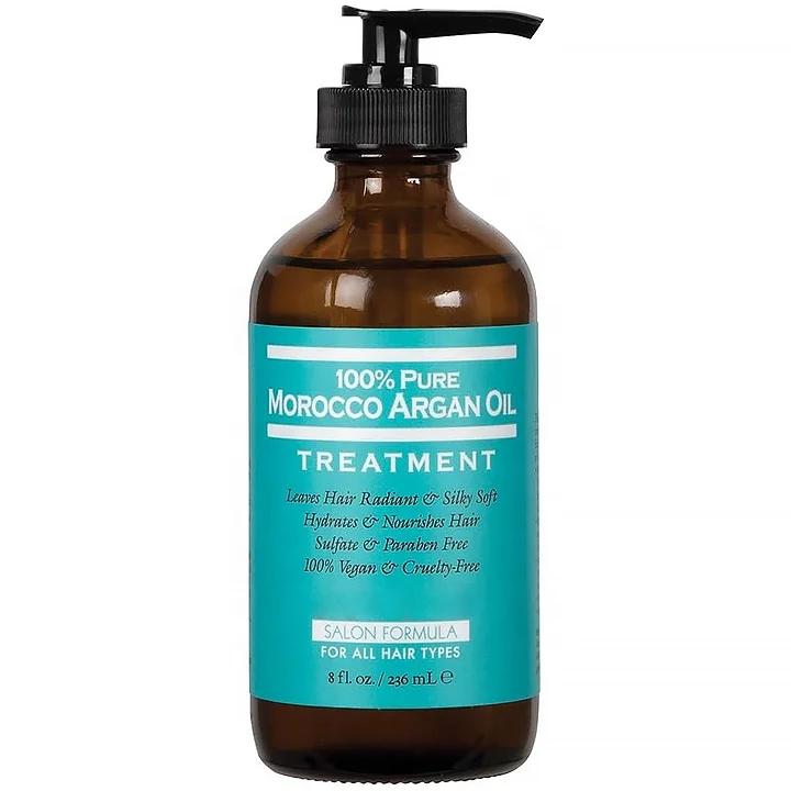100% Pure Morocco Argan Oil Salon Formula,Nourishing Repair Shine,Softening Hair Care Treatment Essential Oil For All Hair Types