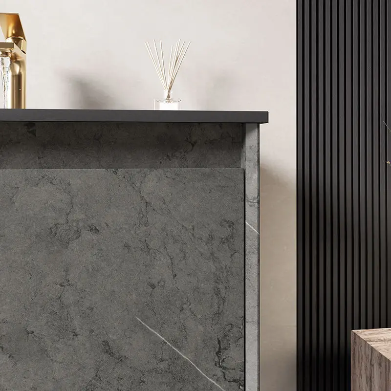 Luxury Floating Bathroom Vanity Supplier Mirror Cabinet Modern Wall Mounted Bathroom Vanity Set