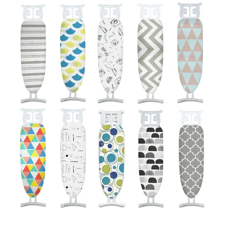 Factory Supply Fire Resistant Silicone Coated Resistant 3 Layer Padded Ironing Board Cover