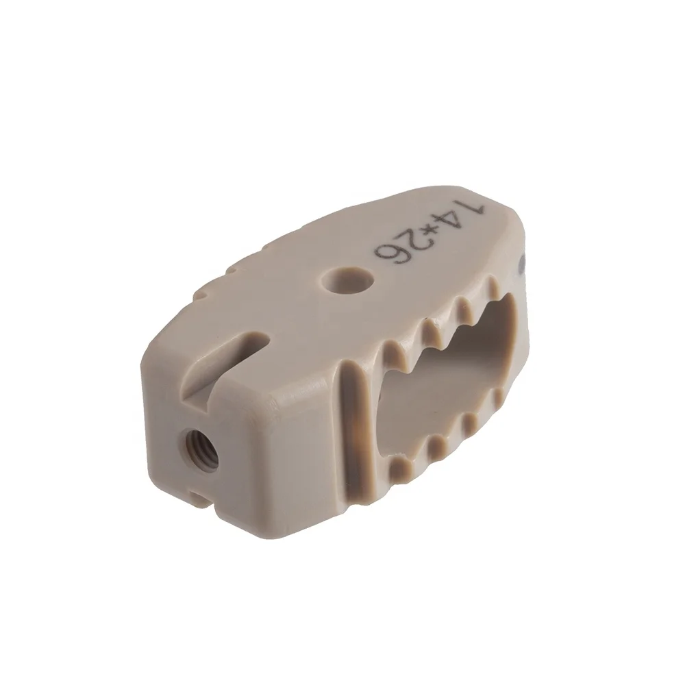 Quality Assured Orthopedic Surgery Implants PLIF Peek Cage for Cervical Fixation Plif Peek Cage for Spine Fixation Spine Implant
