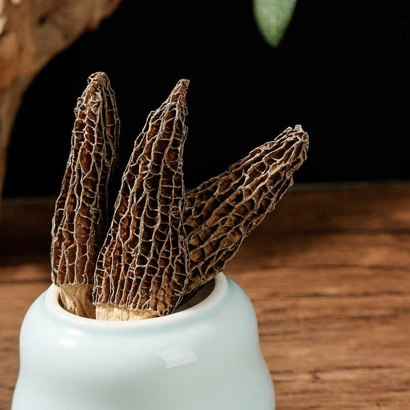 Organic Hand-Picked Wild Morel Mushrooms Unique Earthy Taste High in Vitamins Perfect Culinary Uses Gourmet Morel