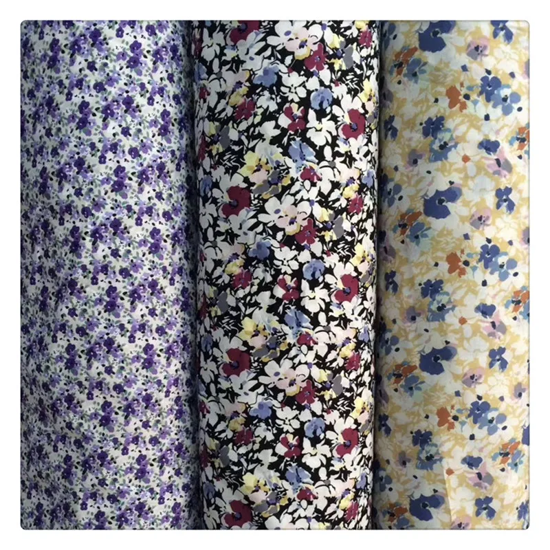 
Kahn Custom Printed 100%Cotton Fabric Woven Small Floral Design For Textile Clothing Sewing 