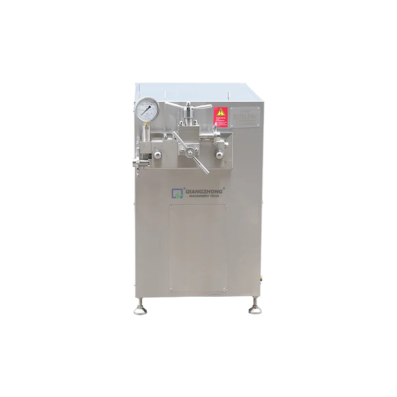 Automatic Industry Juice Soy Milk Ice Cream Condensed Milk Ultra High Pressure Homogenizer Pressure Vessel Customized Qiangzhong