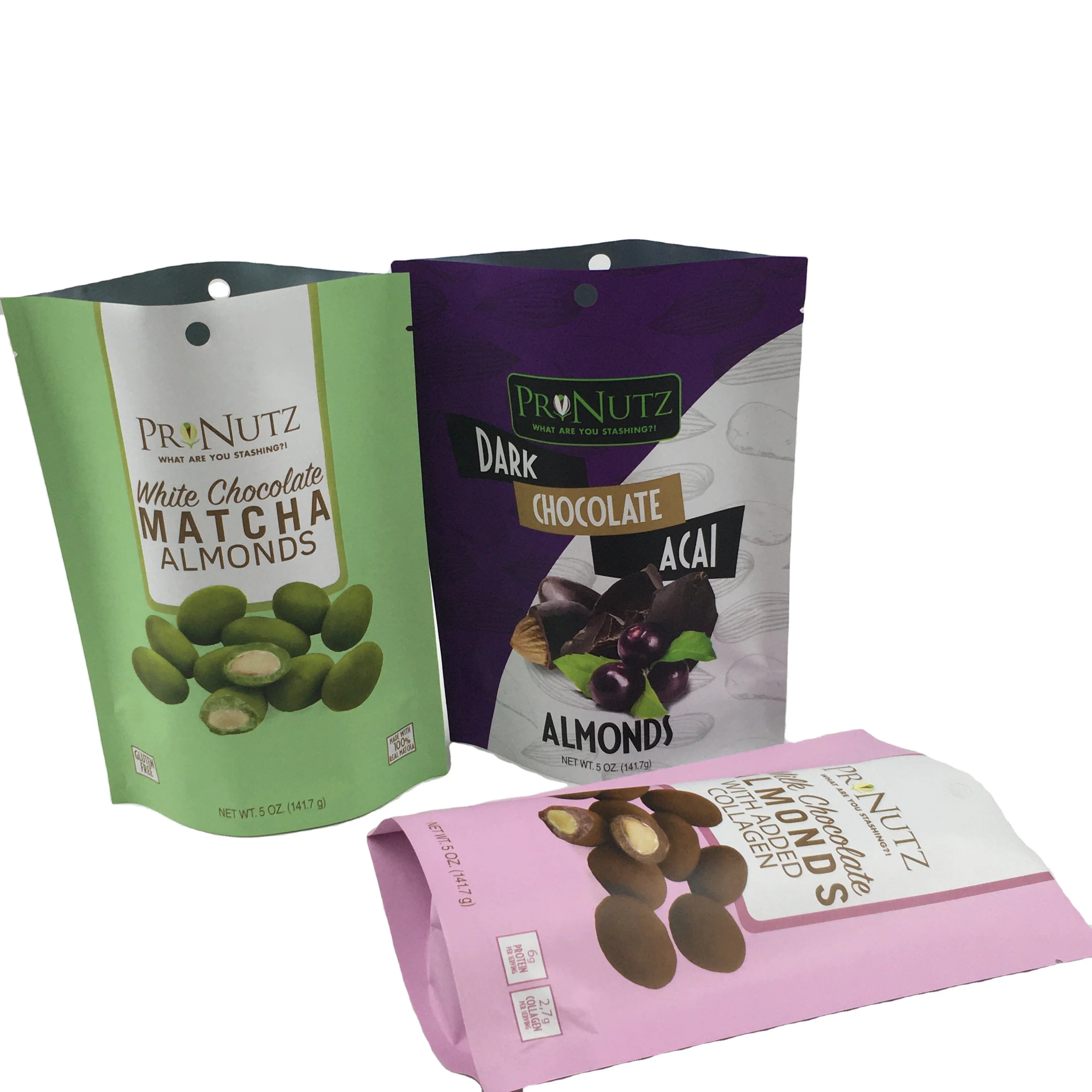 Custom Personalized design Surface Big Capacity Size Recommend Stand up Bag For Powder Food Packaging