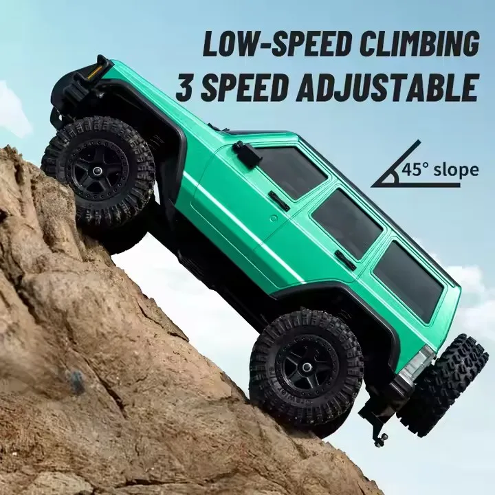 JJRC C8809 1/18 RC автомобиль Cherokee Multi-terrain 2 4G пульт дистанционного управления светодиодный свет полномасштабный Wrangler скалолазный