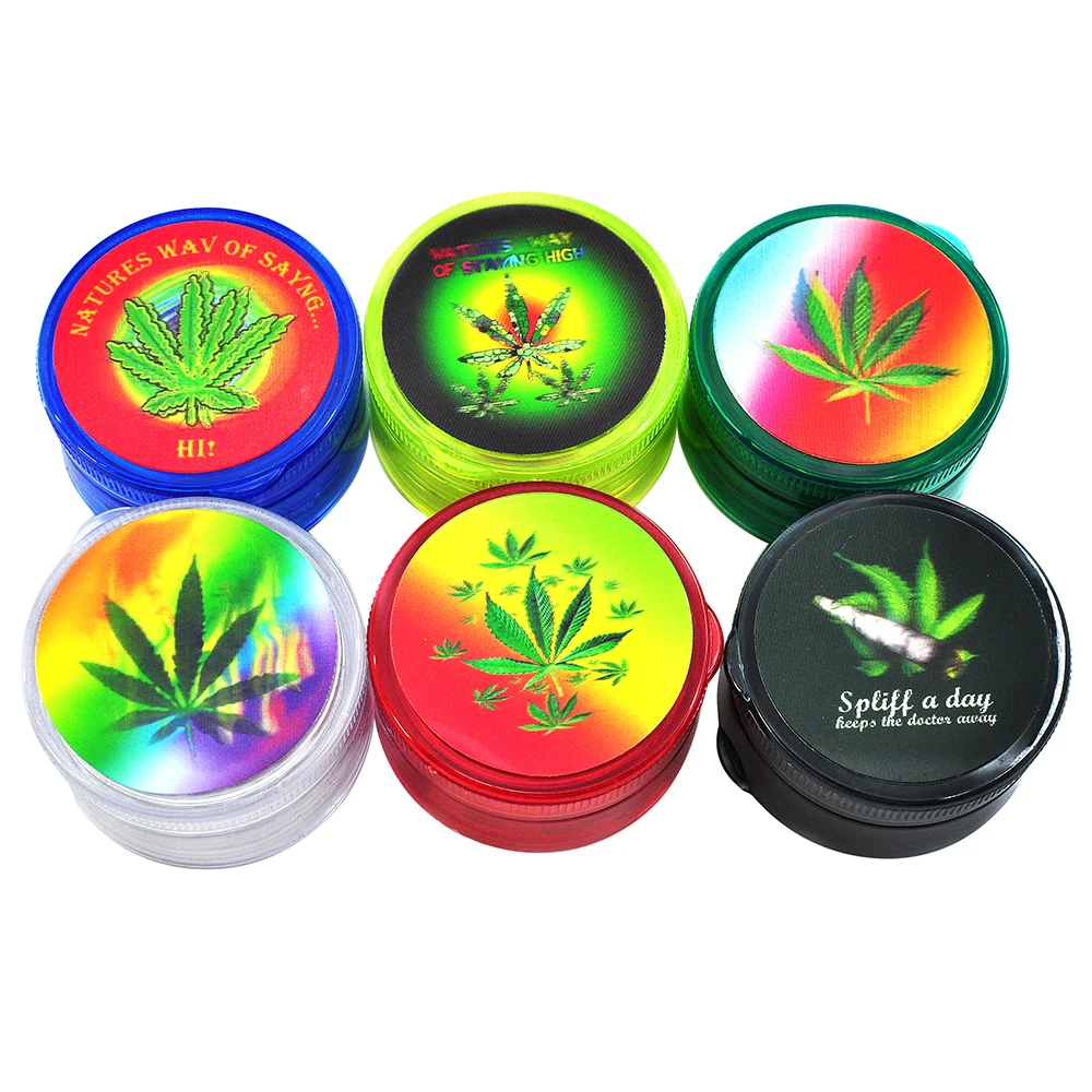 
Оптовая продажа, 4 шт., пластиковые трубки из сплава для табака и травы, курительная мельница, пластиковая мельница для травы, пластиковая мельница для травы 