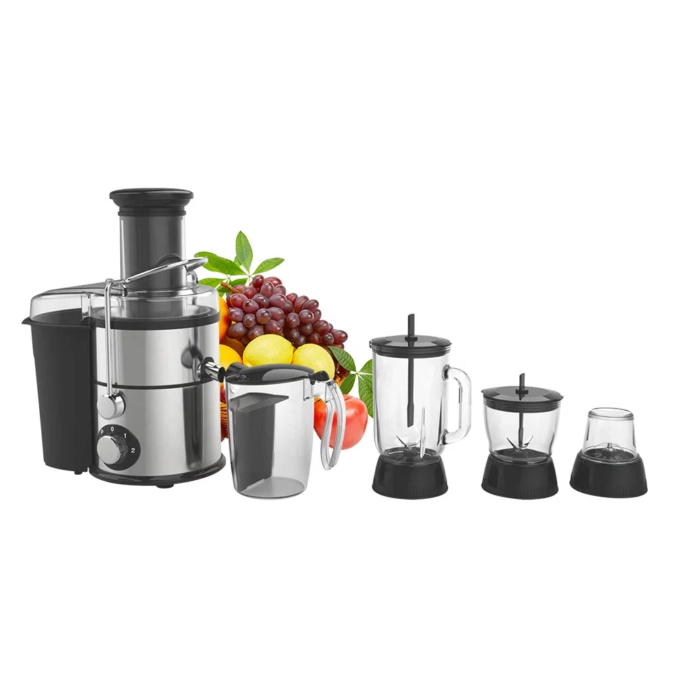 Popular Electric Fruit Vegetable Mixer Household Juice Extractor 4 In 1 Commercial Blender Grinder