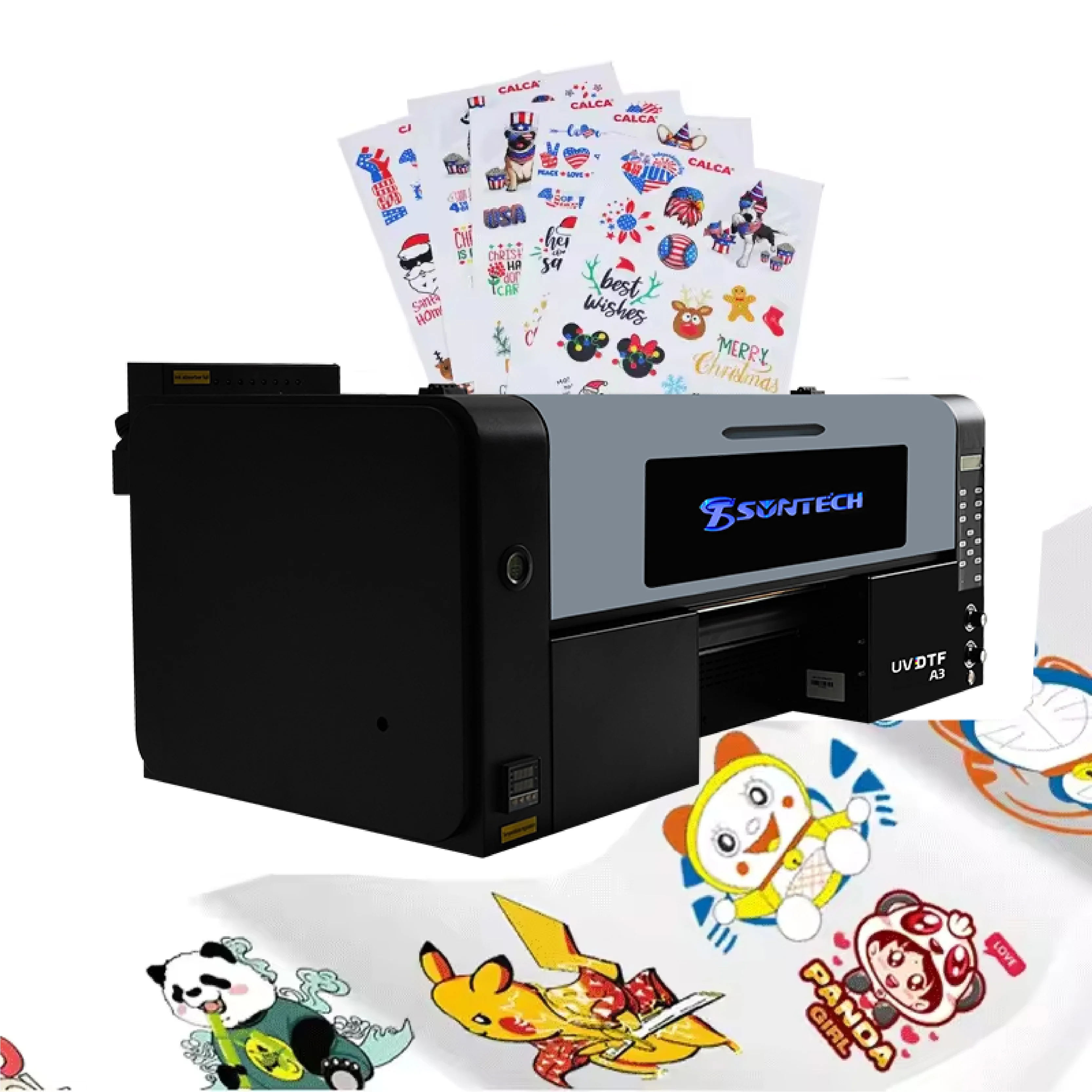 Wholesale UVDTF Printer and Laminator New A3Dimension UV Printing Machine for Bottle Cheap DTF Impresora For glass pencil case
