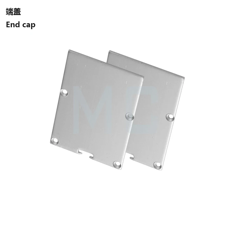 Factory price Office high quality Pendant light aluminium profile strip light extrusion aluminum profile with opal diffuser