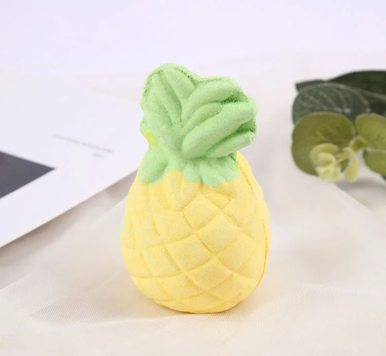 
Customizable Colorful Fruit Explosive Bath Salts Rich Foam Vegetarian Natural Colorful Foam Bath Bomb 