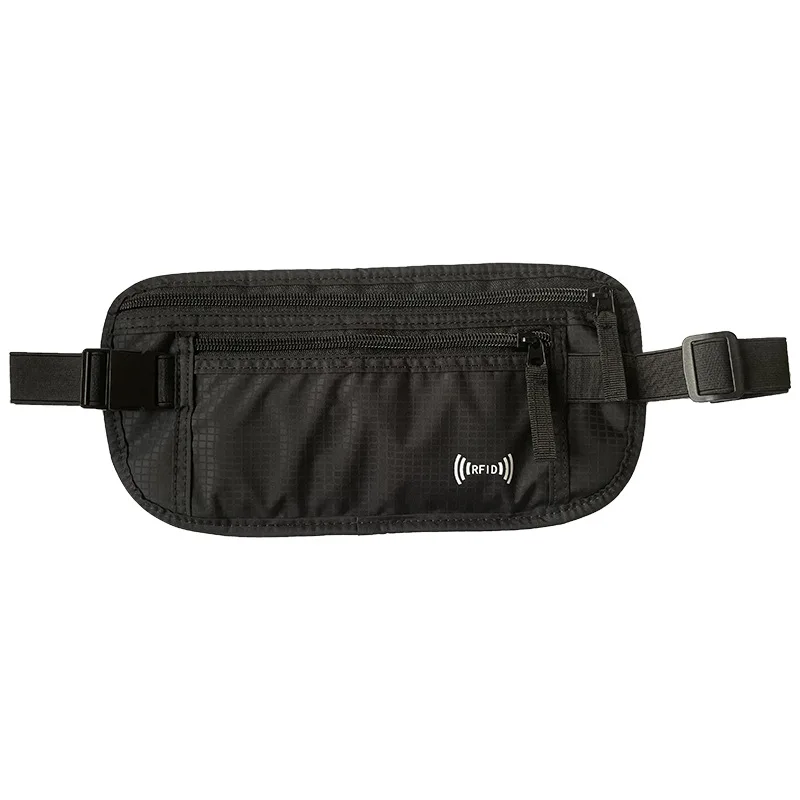 Магнитная Защитная ультратонкая Водонепроницаемая Противоугонная щетка RFID незаметная плотно прилегающая нейлоновая сумка для паспорта