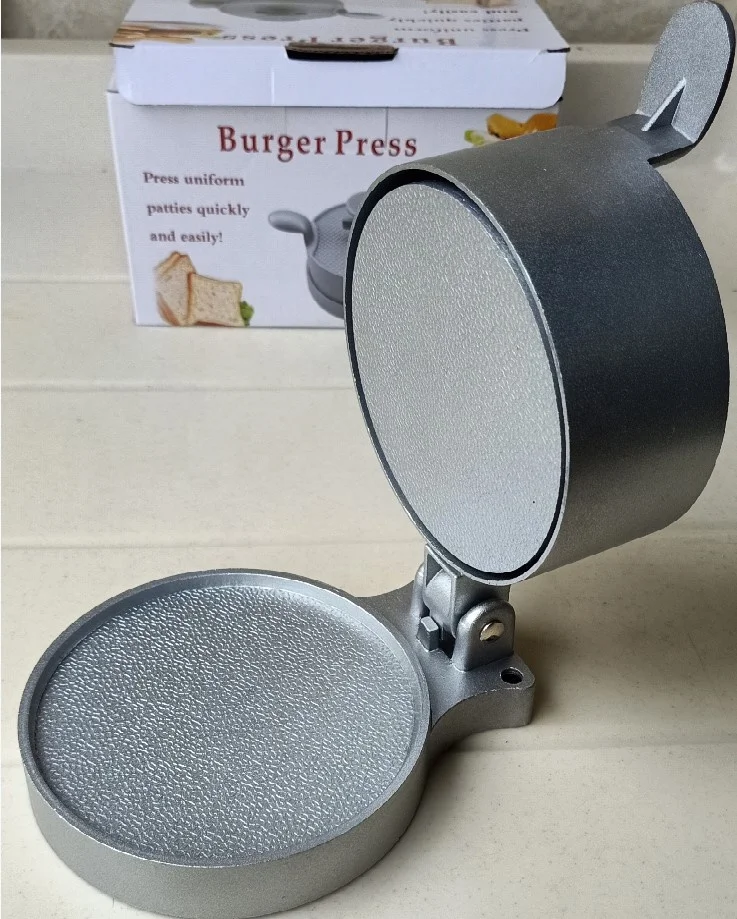 adjustable new Aluminum alloy Wholesale Meat Press Smash Burger Press Hamburger Bacon Press