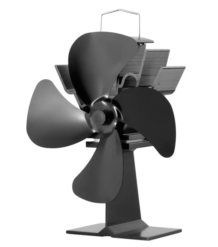 Liank Winter Indoor Heater Gas Fireplace Heat Powered 4 Blades Silent EcoFan Pellet Stove Exhaust Fan Wood Accessories