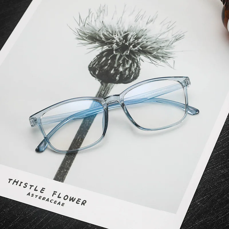 Comfortable Frame Europe and America Literature Art New Light Flat Mirror glasses