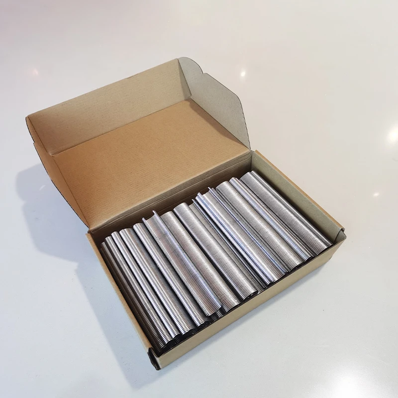 Gun Nail Pneumatic Pins Making Machine Hog Ring Clips Stapler Staples