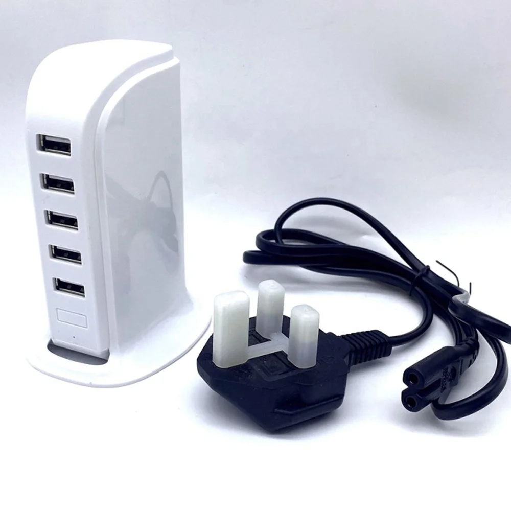 5V 6A AU UK US Plug 20W 5 порт адаптер 5 USB блок зарядного устройства Настольный концентратор зарядное устройство для iPhone Android ipad