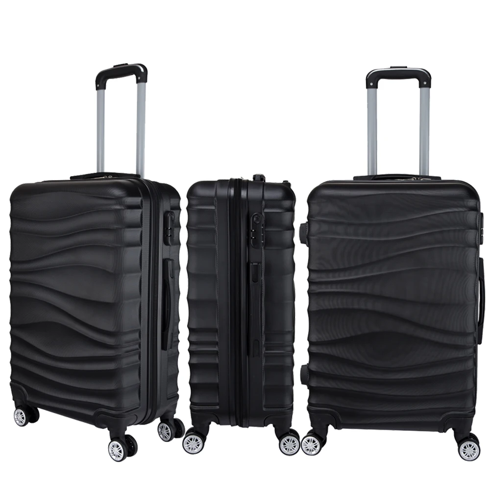 Заводская цена, дорожная сумка-тележка из АБС-пластика, легкий чемодан для переноски, комплект чемоданов из жесткого материала