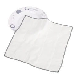 30*30CM super soft non stick oil white color household cleaning rag microfiber cloth