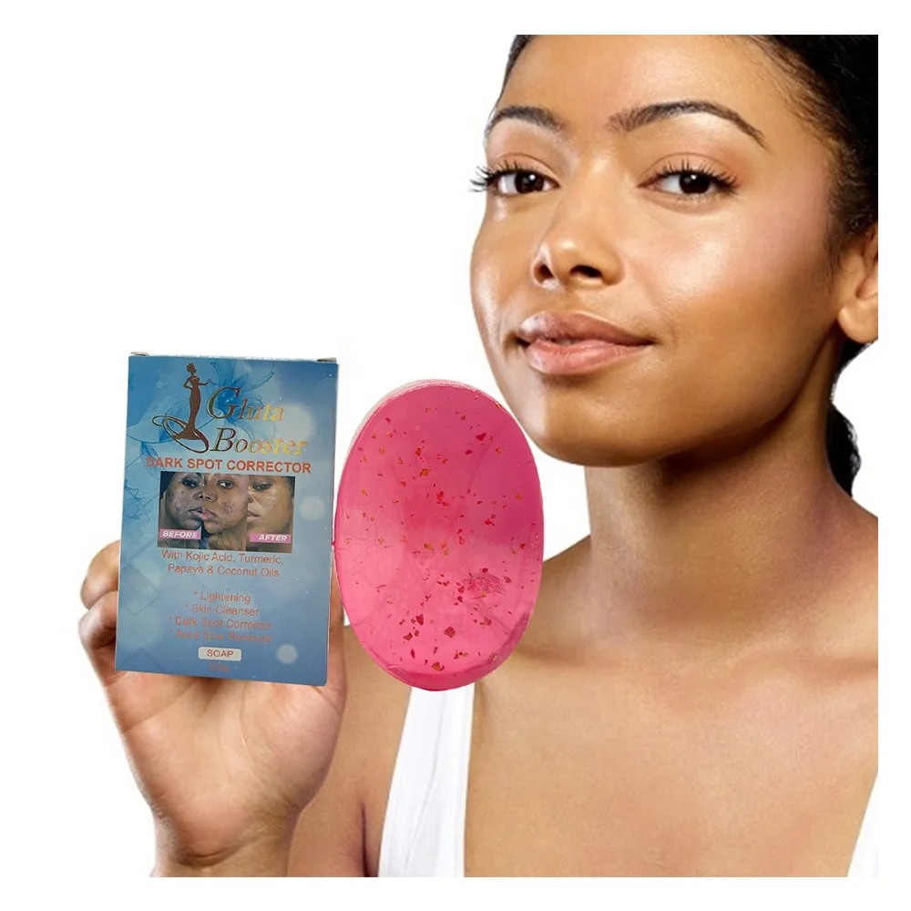 Cleanses Exfoliates Fades Acne Hyperpigmentation Brightens Skin Tone Dark Spot Corrector Soap For Beauty African American Skin