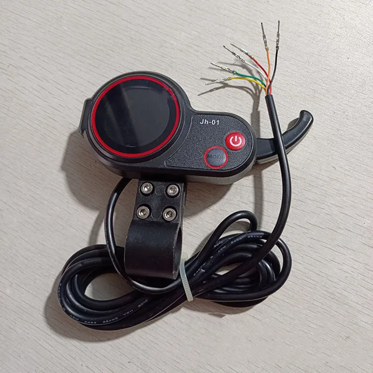 Jh-01 For scooter LCD Panel Electric Scooter Power Switch Control Acceleration 6 pin display meter throttle JH-01