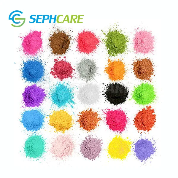 Цветной порошок слюды Sephcare, жемчужный Пигмент оптом