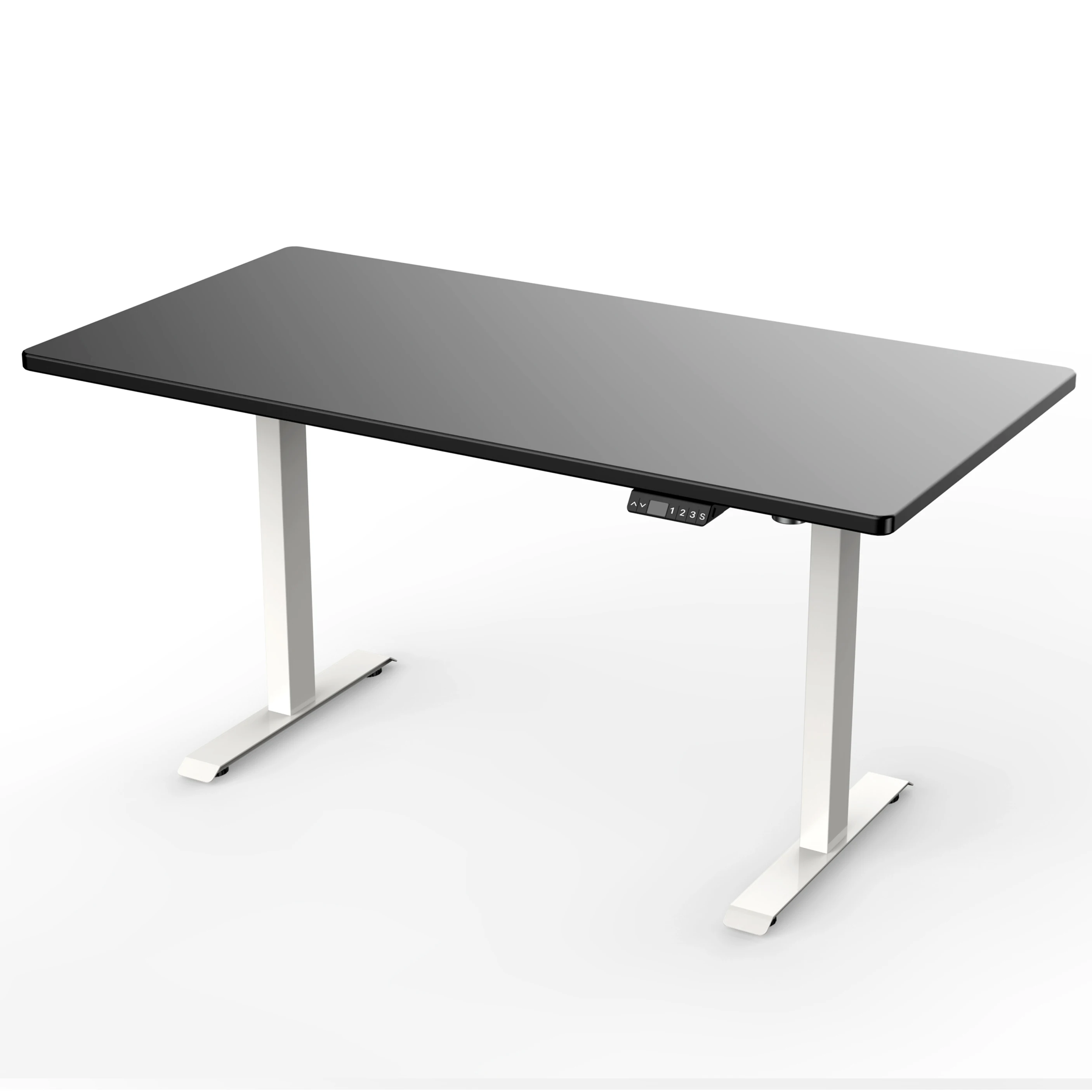 Golden Suppliers Hot Sale Electric Home OfficeDesk Table White/Black/GreySit Stand Height Adjustable Computer Desk frame