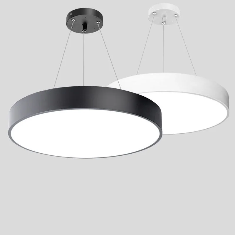 Manufacturers Selling Circle hanging Light fixture Led for office school Lighting