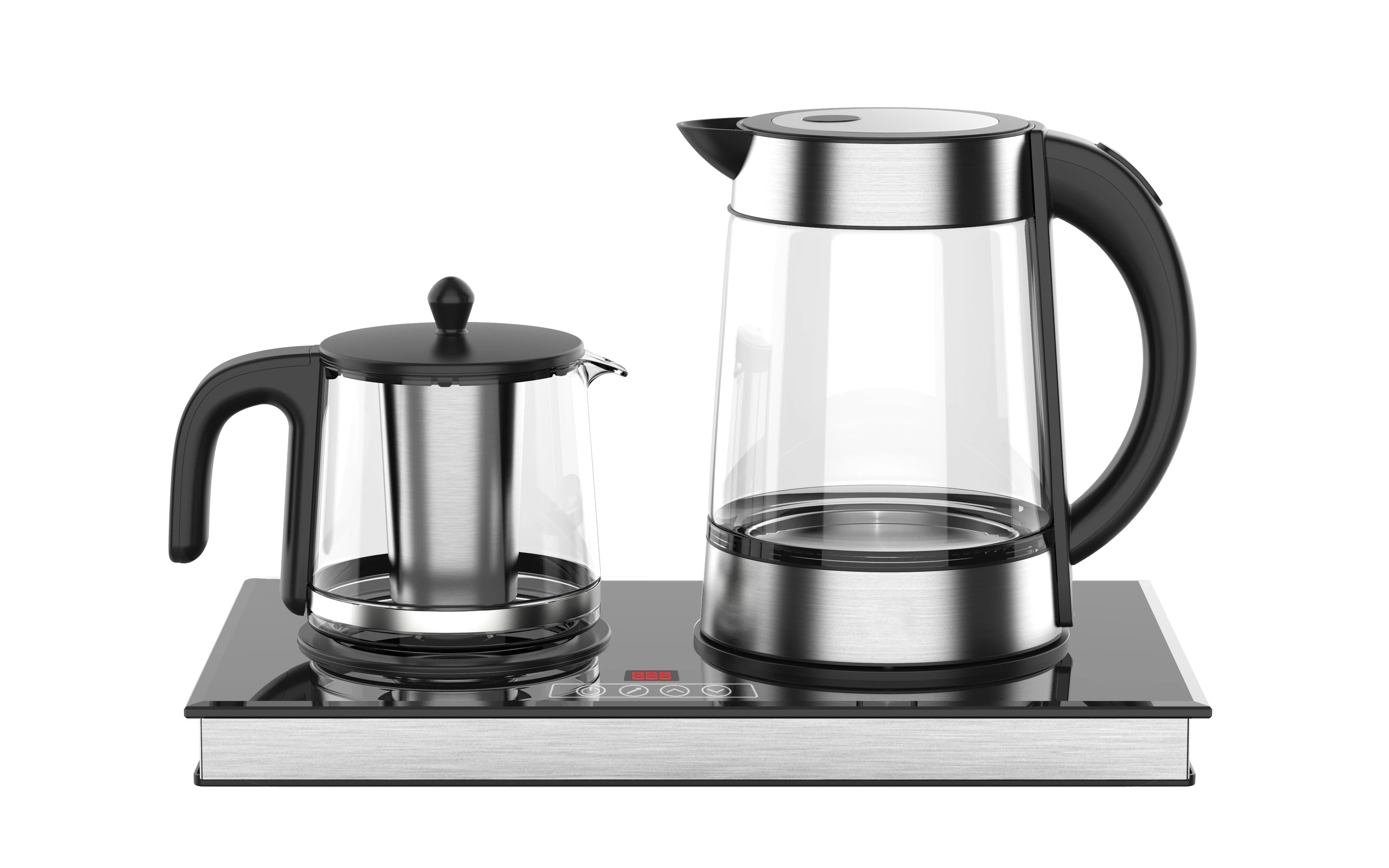 Стеклянный чайник Samovar электрический с быстрой кипящей водой наборы для кофе и чая новый