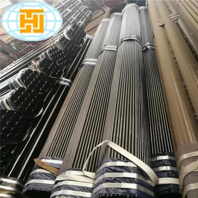 Черная окрашенная стальная труба API 5L GRA/GRB ERW для нефтяной и газовой промышленности