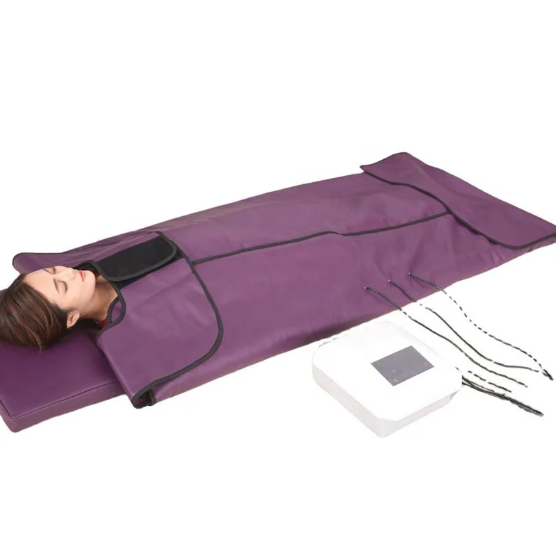 Best Selling Factory Direct Sale China Hot Red Light Therapy Sauna Blanket With Energy Stones