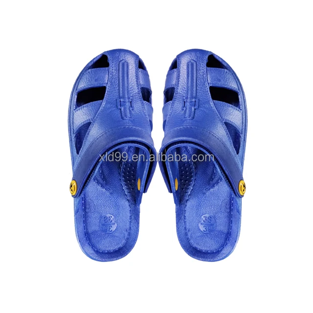 Антистатические безопасные тапочки из ПВХ Cleanroom ESD