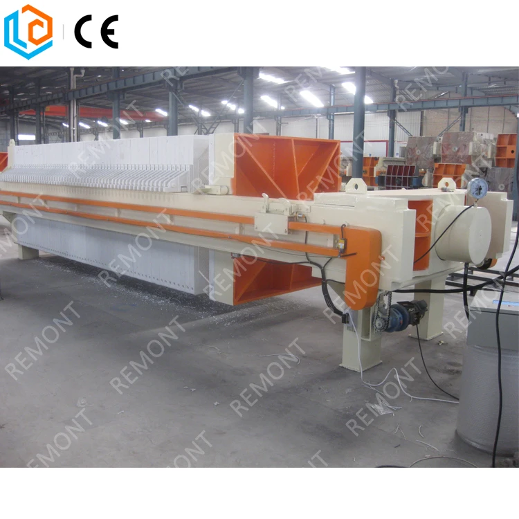 Industrial Filter Press Machine with Automatic Cloth Washing System
