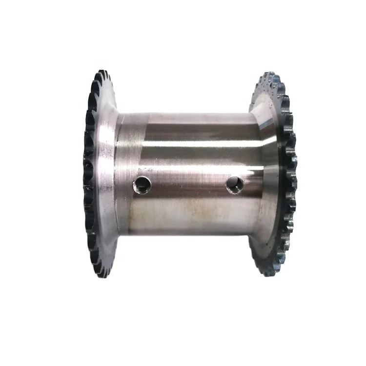 
Standard double strand 06B 06C 33 teeth hardened sprockets in stock for mask-making machines 