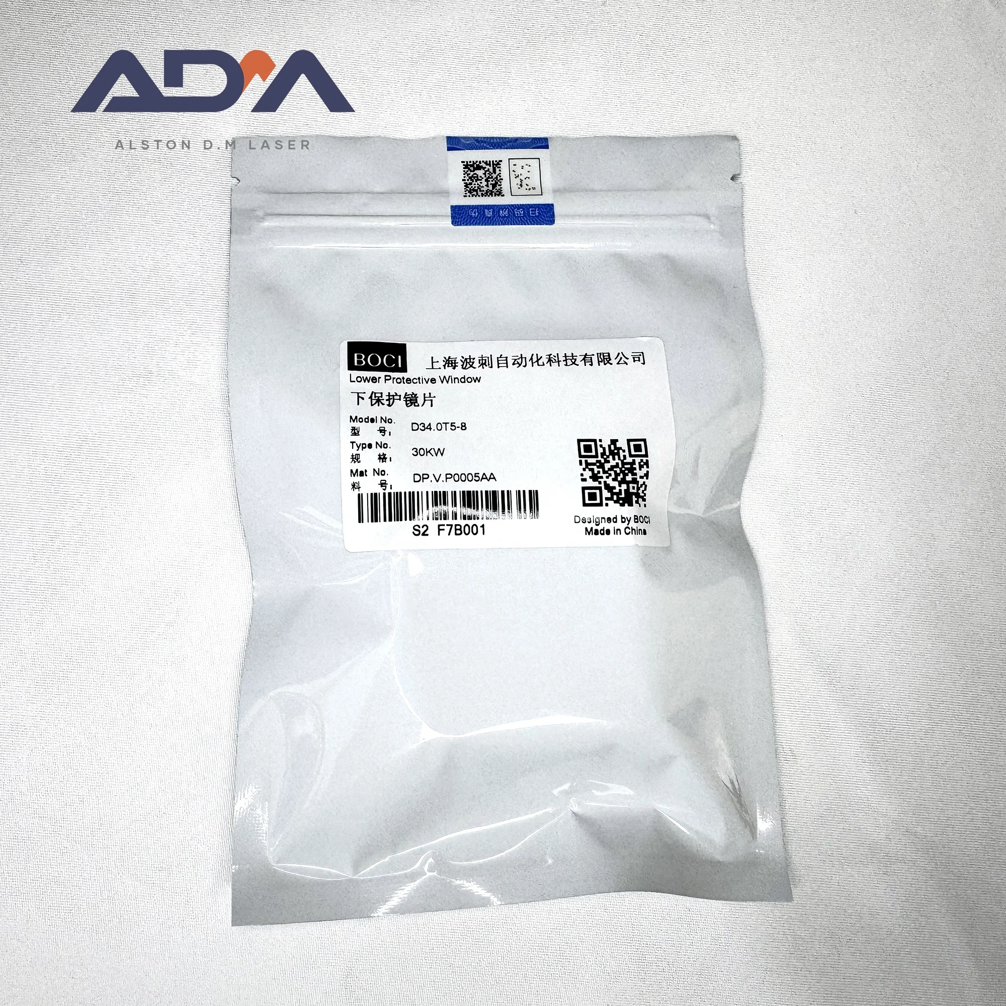 ADM лазер D34 T5 с 30 кВт Защитная линза BOCI новая для домашнего использования Производство заводов и отелей недоступная гарантия