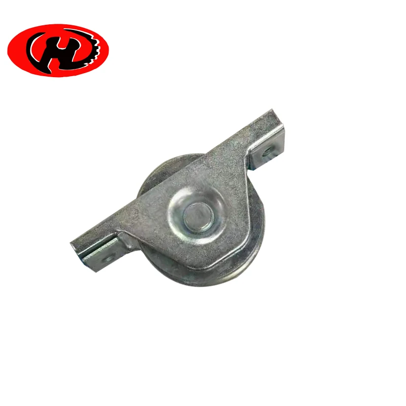 zinc coating Trapezoidal Triangular Wheel Pulley Roller for Sliding Gate Door