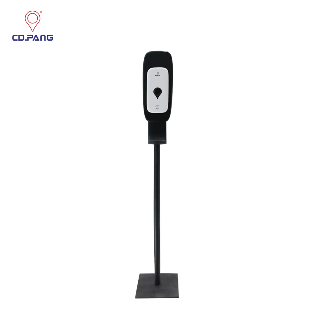 None Touch Automatic Hand-sanitizer Dispenser Adjustable Freestanding Sanitizer 1L/2L Dispenser Plastic Bottles Liquid Soap